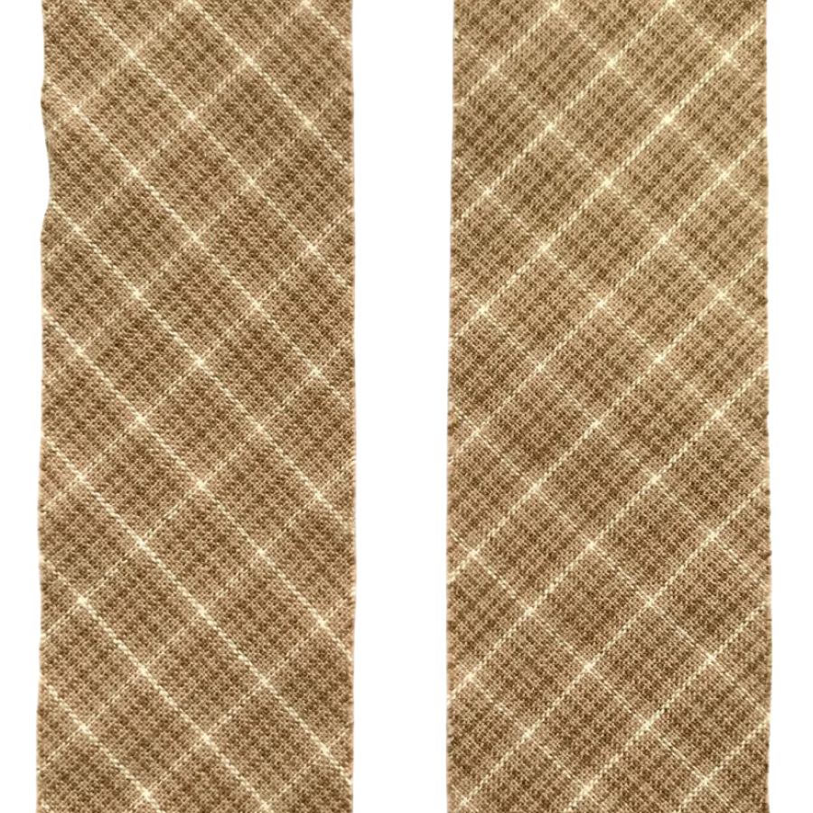Косая бейка бежевая