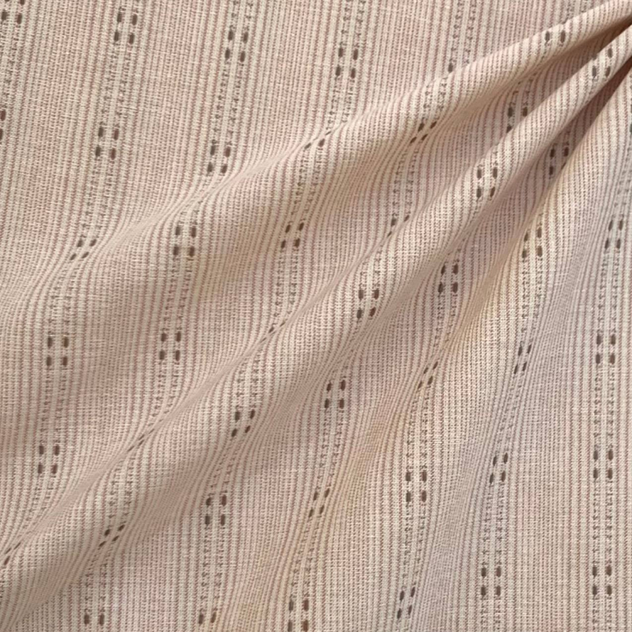 Японский фактурный хлопок #334 нежно-розовый