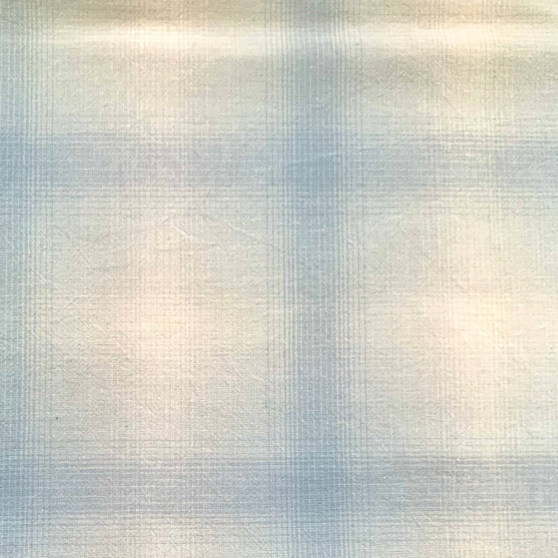 Фото Японский фактурный хлопок #688 голубой градиент, отрез 35:50 см 3