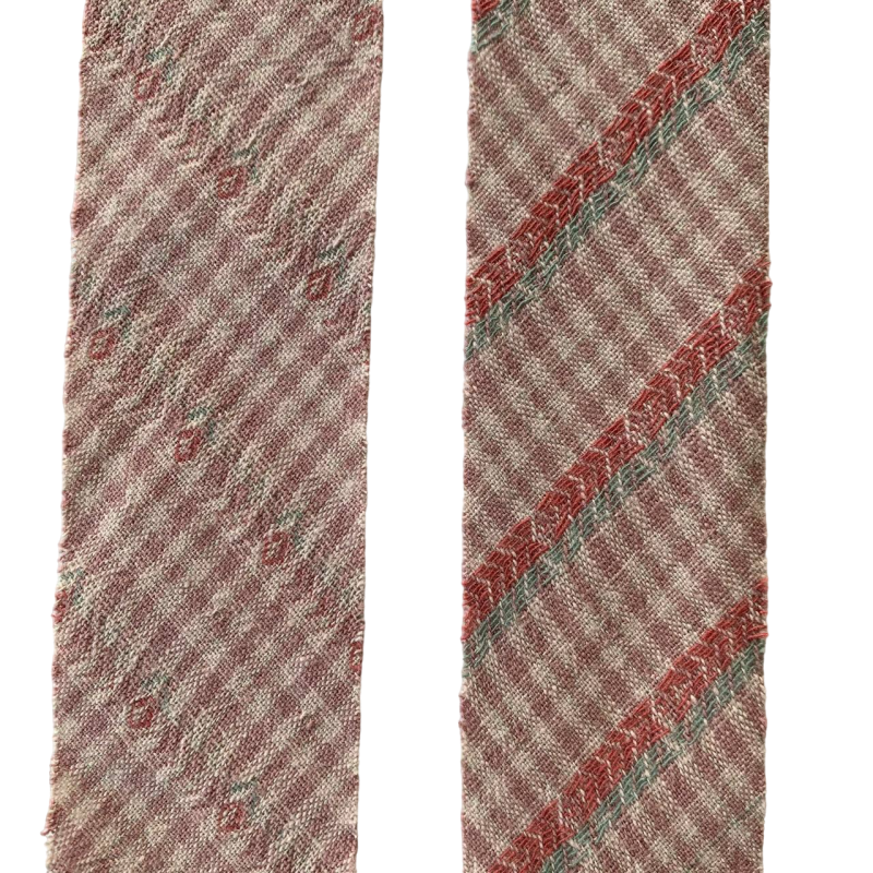 Косая бейка №12 пудро-розовая