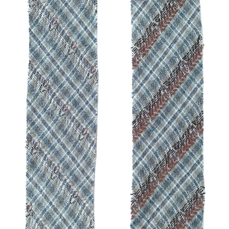 Косая бейка №28 бирюзовая