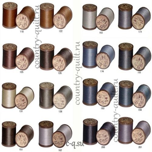 Фото Нитки для шитья и стежки Fujix Quilter Farm 4