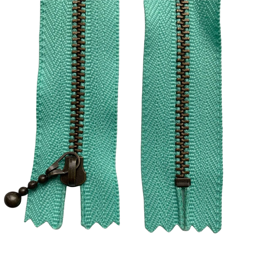 Молния YKK мятная 15, 20 см