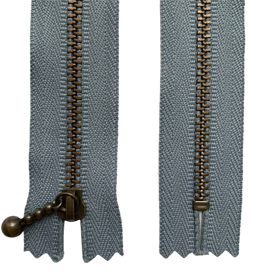 Молния YKK тауп серо-голубая 50 см
